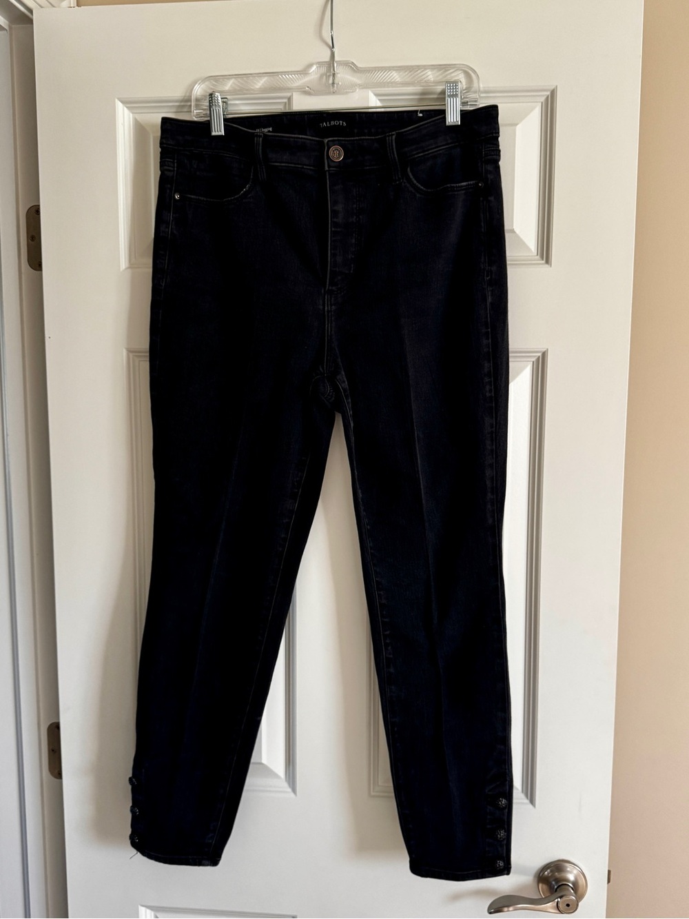 Talbots Black Slim Women's Jeans Jeggings 12